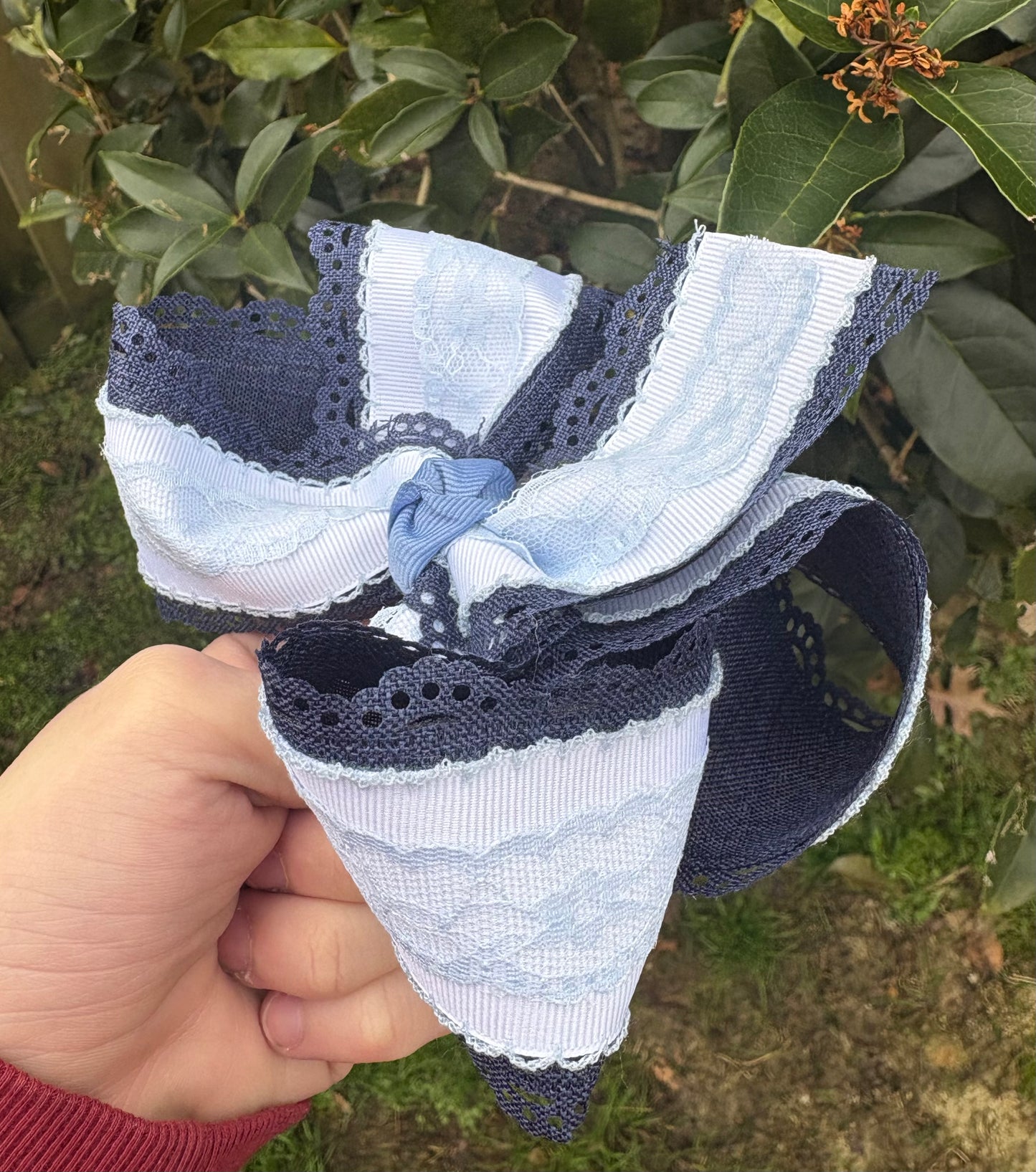 Blue Jean Bow