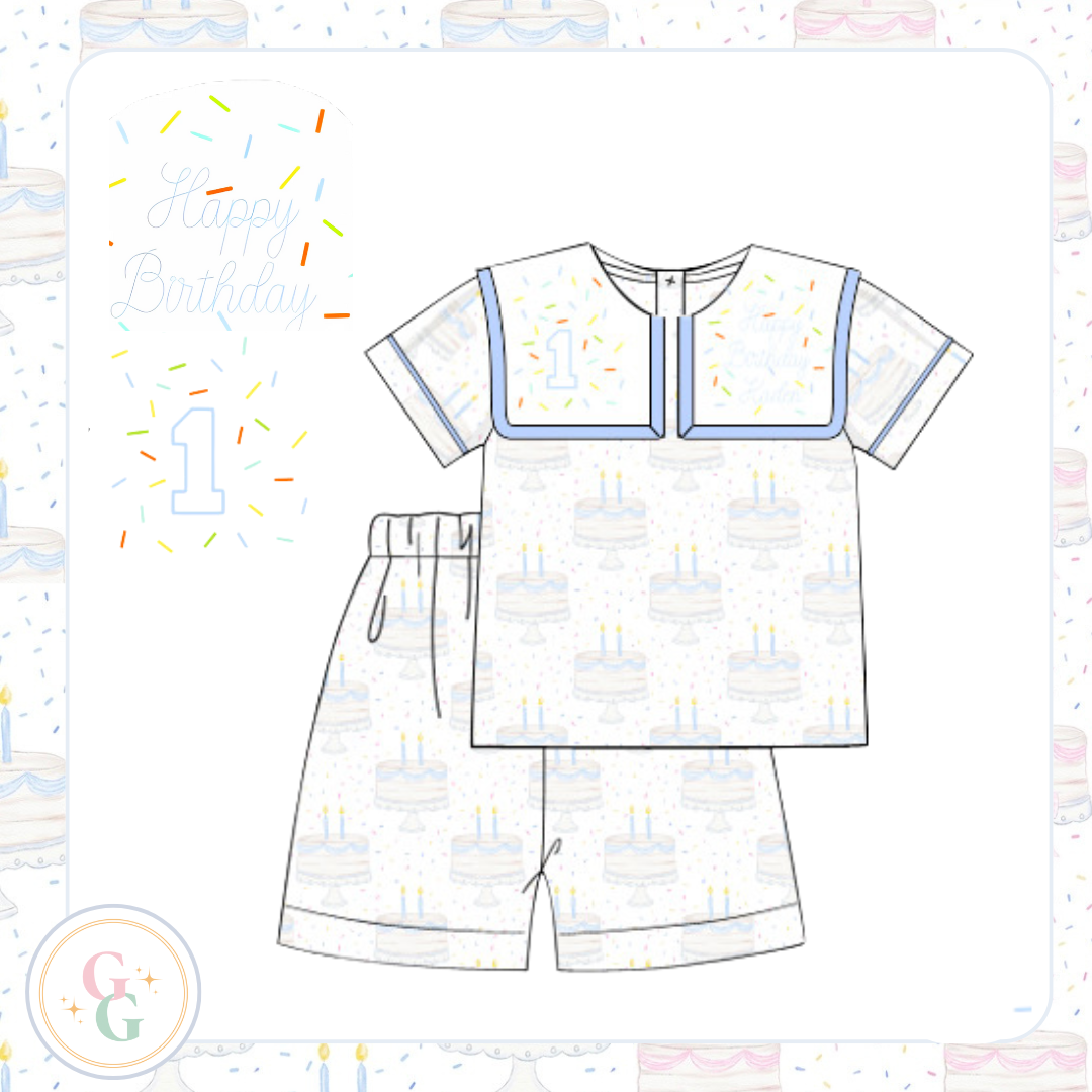 Birthday Boy Short Set