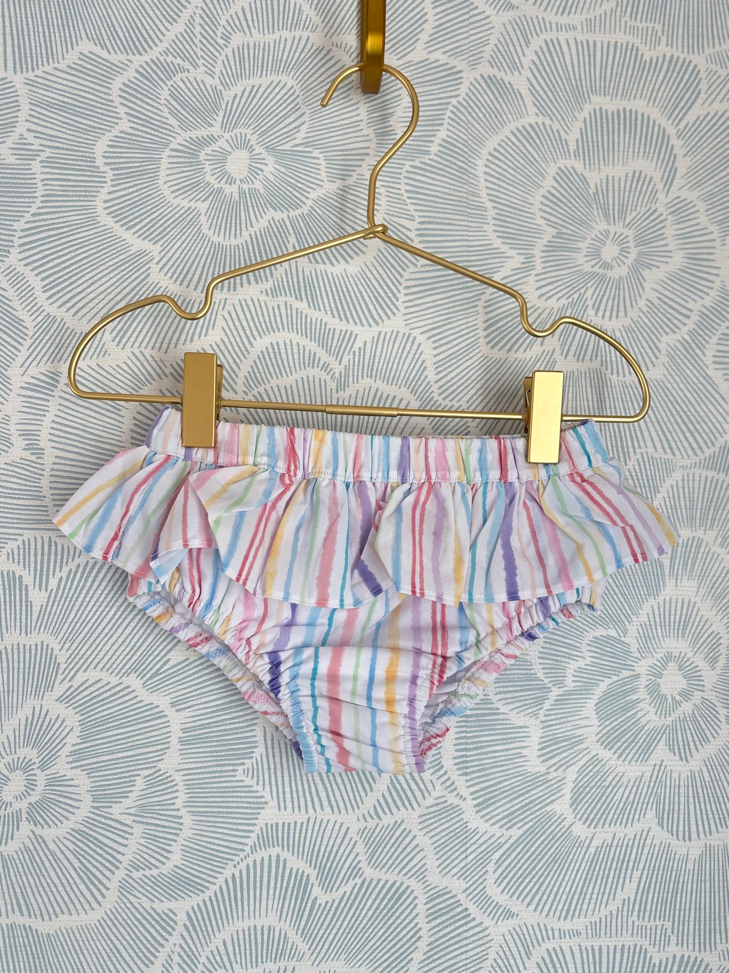 Sunset Stripes Two Piece Swim Sample