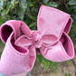 Mauve Velvet Bow