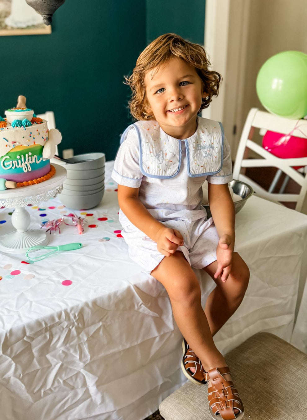 Birthday Boy Short Set